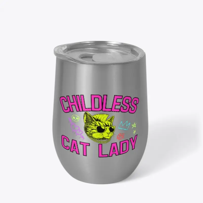 Childless Cat Lady - Drinkware