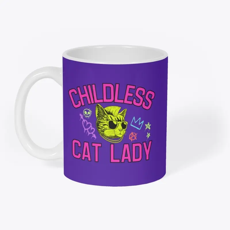 Childless Cat Lady - Drinkware